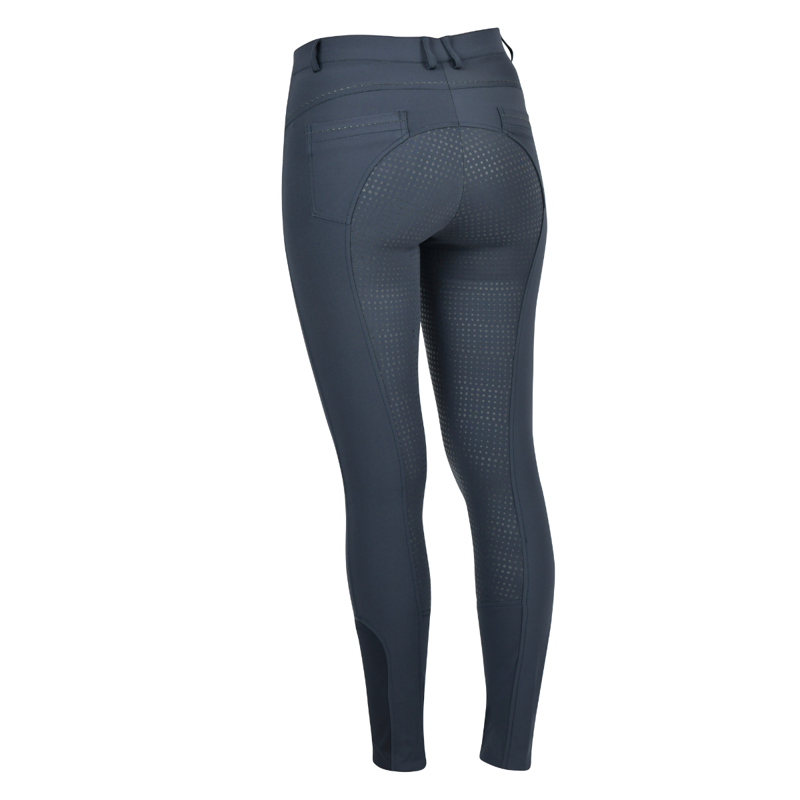 Dublin Ladies Shelby Full Seat Breeches - Ink Navy-1