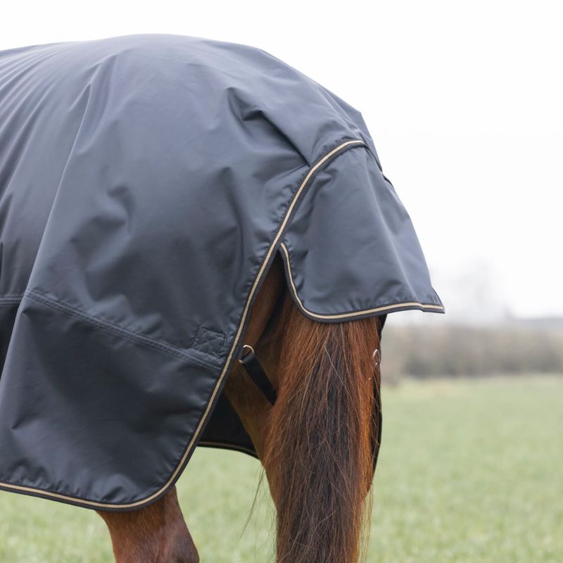 Shires Typhoon 50 Combo Turnout Rug - Black-5