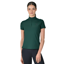 Dublin Ladies 1/4 Zip Breathable Short Sleeve Top - Dark Emerald Green