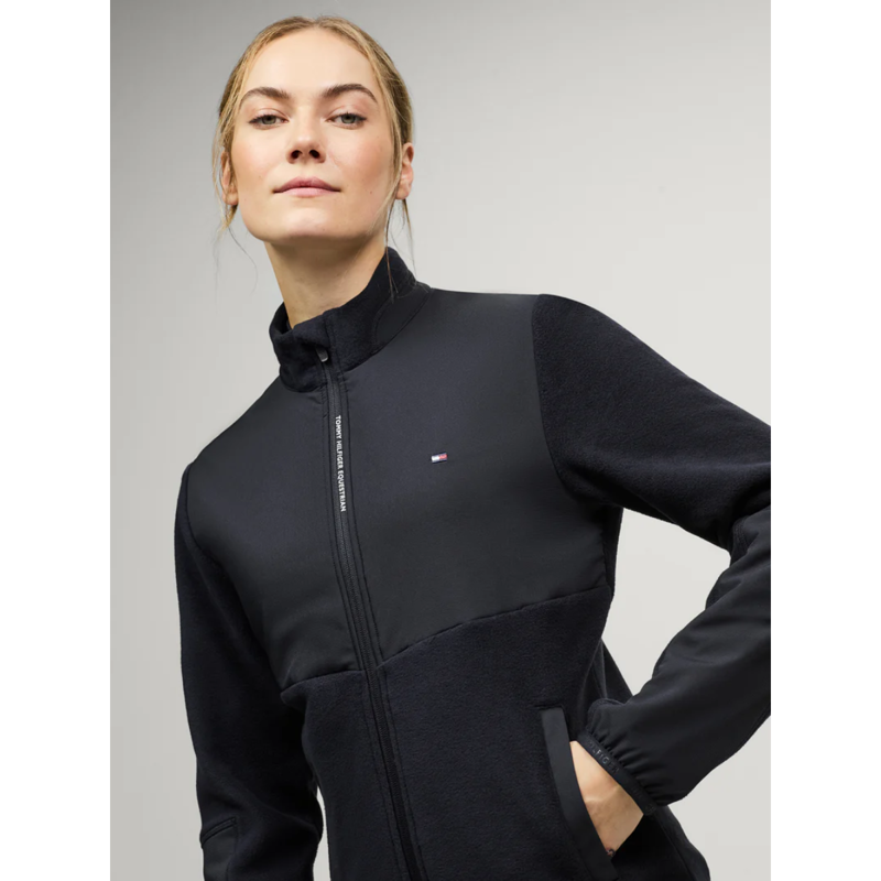 Tommy Hilfiger Women's Huntington Fleece Jacket - Desert Sky-4