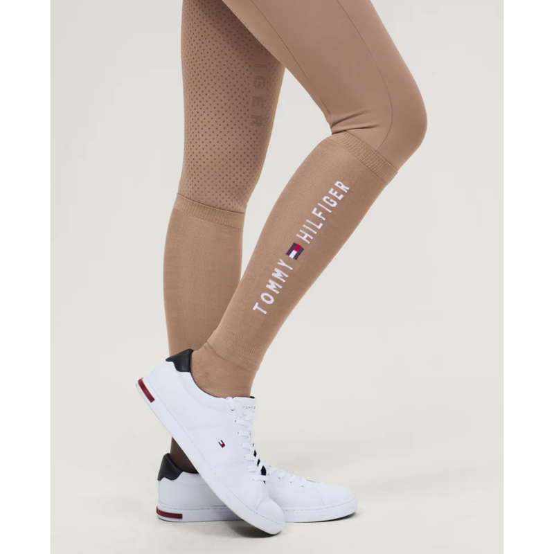 Tommy Hilfiger Clifton Riding Socks - Taupe-3