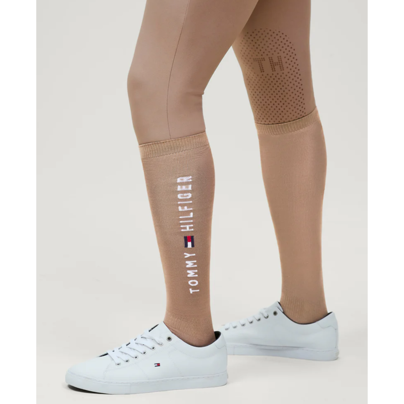 Tommy Hilfiger Clifton Riding Socks - Taupe-2