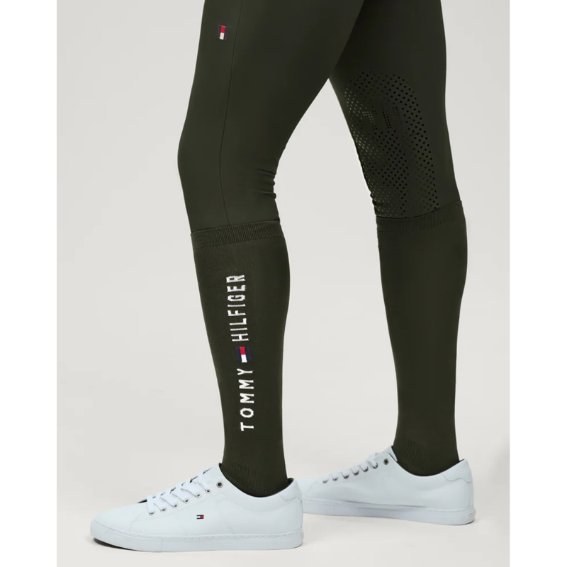 Tommy Hilfiger Clifton Riding Socks - Pine-1