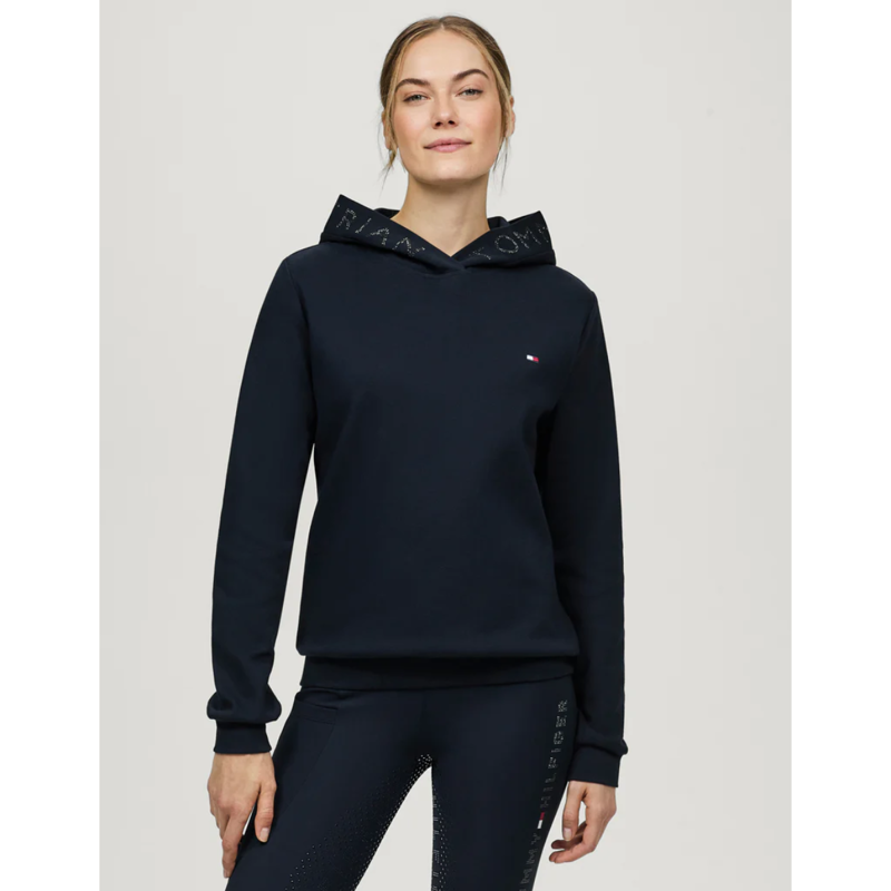 Tommy Hilfiger Women's Laurens Rhinestone Hoodie - Desert Sky-3