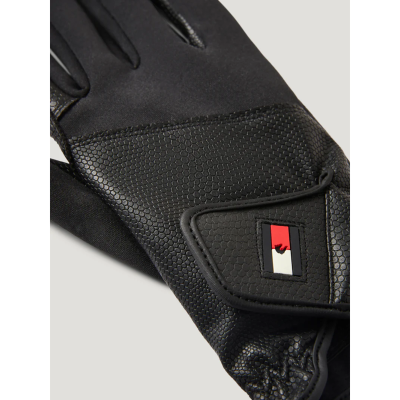 Tommy Hilfiger Bryce Winter Riding Gloves - Black-1