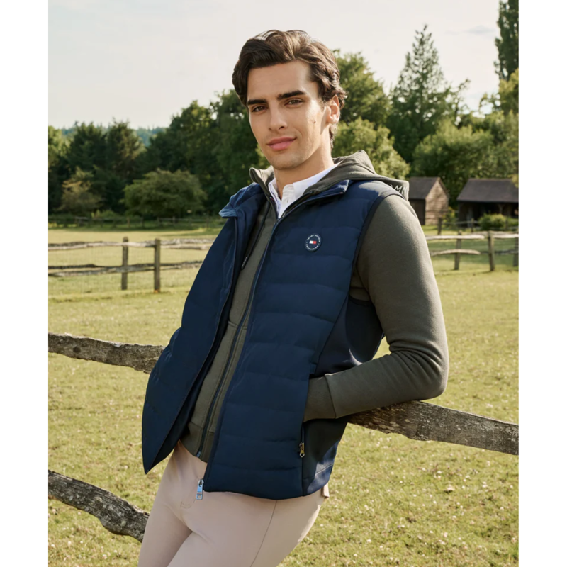 Tommy Hilfiger Men's Lewis Quilted Vest - Desert Sky-5