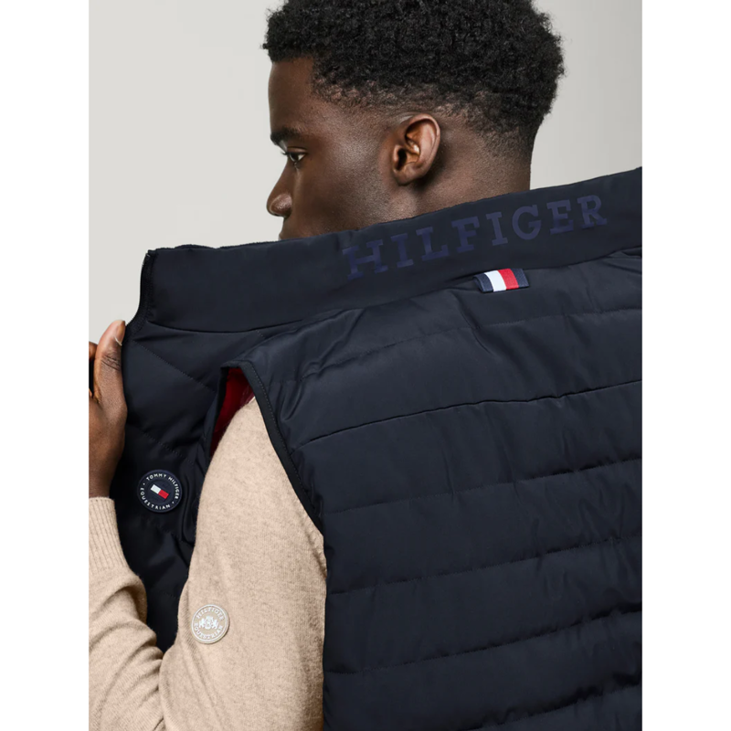Tommy Hilfiger Men's Lewis Quilted Vest - Desert Sky-4