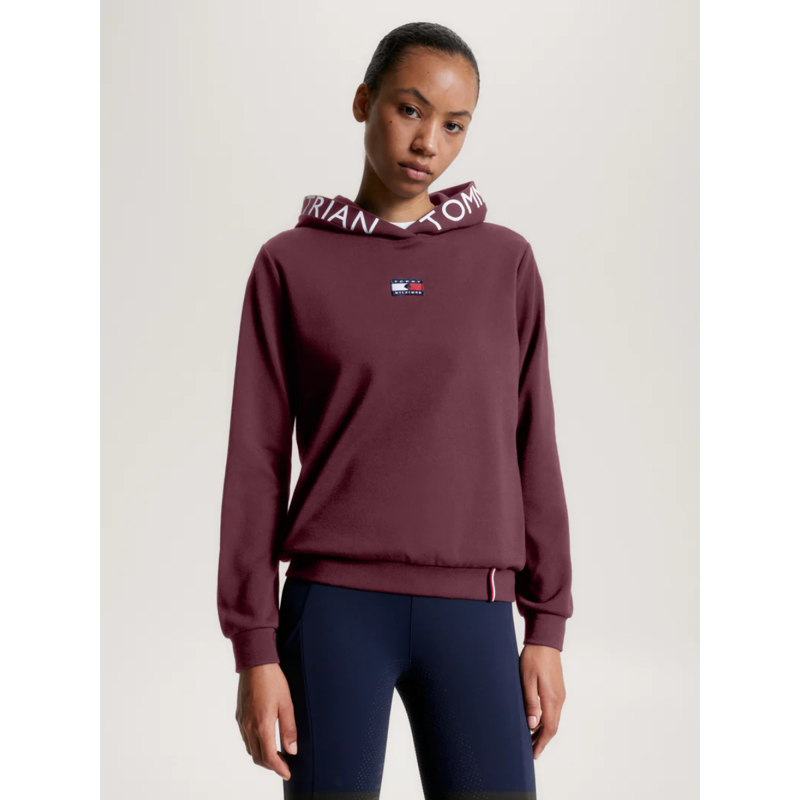 Tommy Hilfiger California Logo Hoodie - Rouge-2