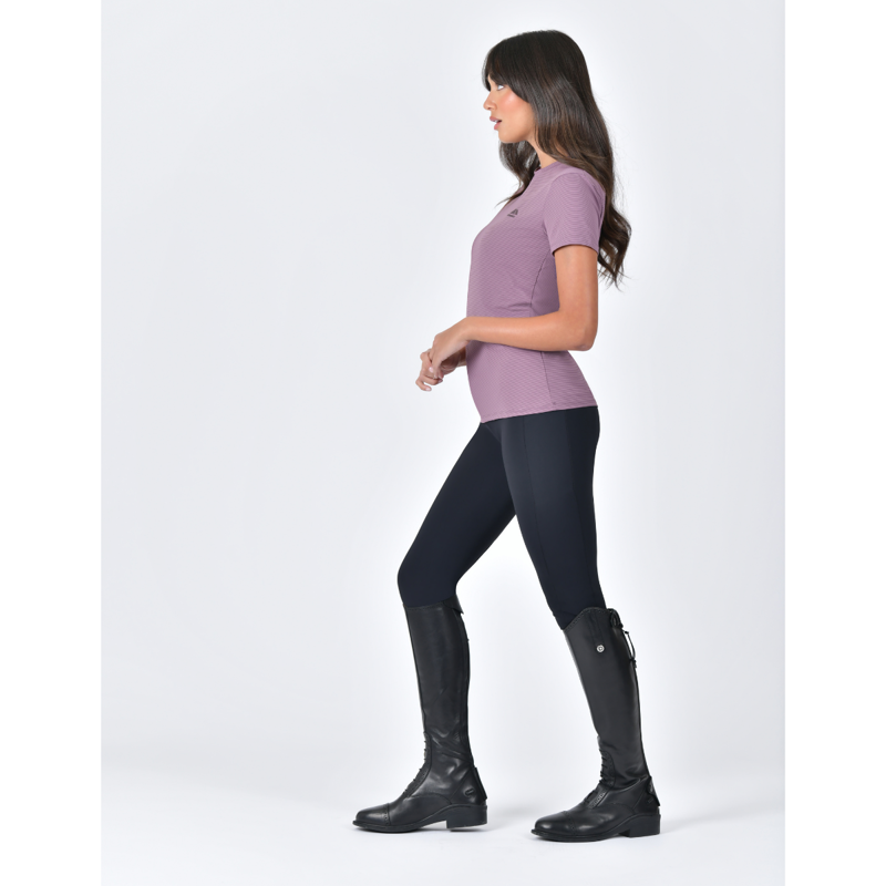 WeatherBeeta Relaxed UV Short Sleeve Tee - Mauve Wine-1