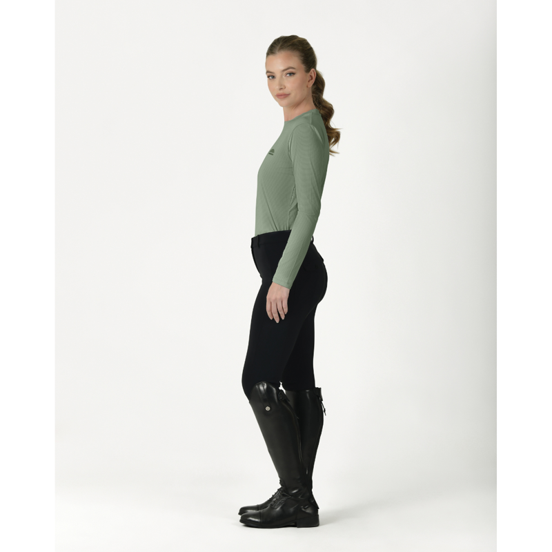 WeatherBeeta Relaxed UV Long Sleeve Tee - Olive Leaf-1