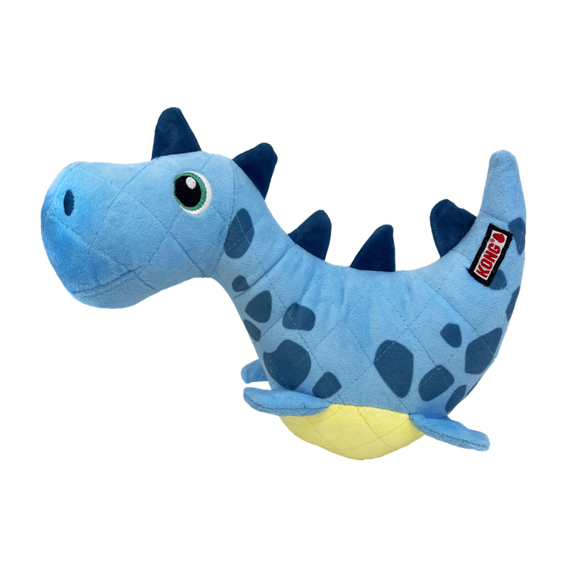 KONG Dynos Roars Dog Toy Medium/Large - Blue