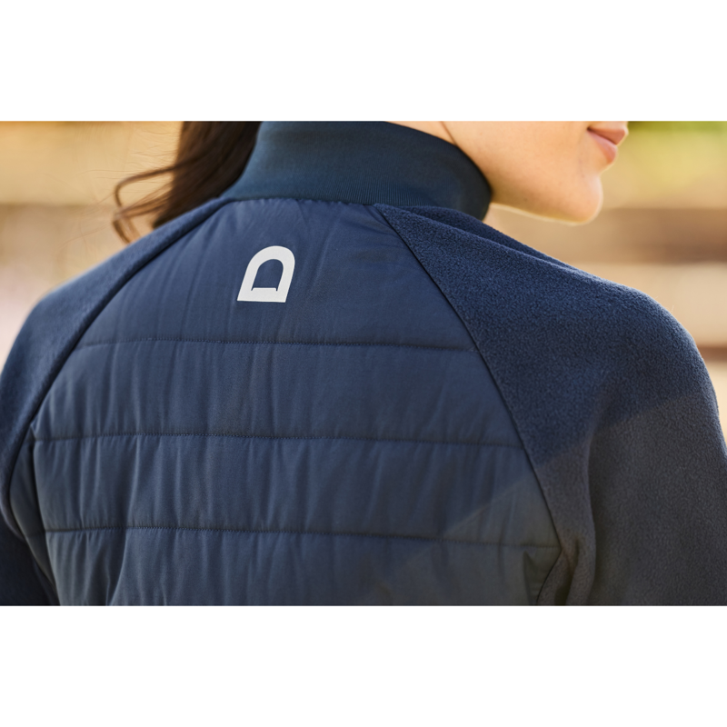 Dublin Ladies Insulated Hybrid Jacket - Navy-3