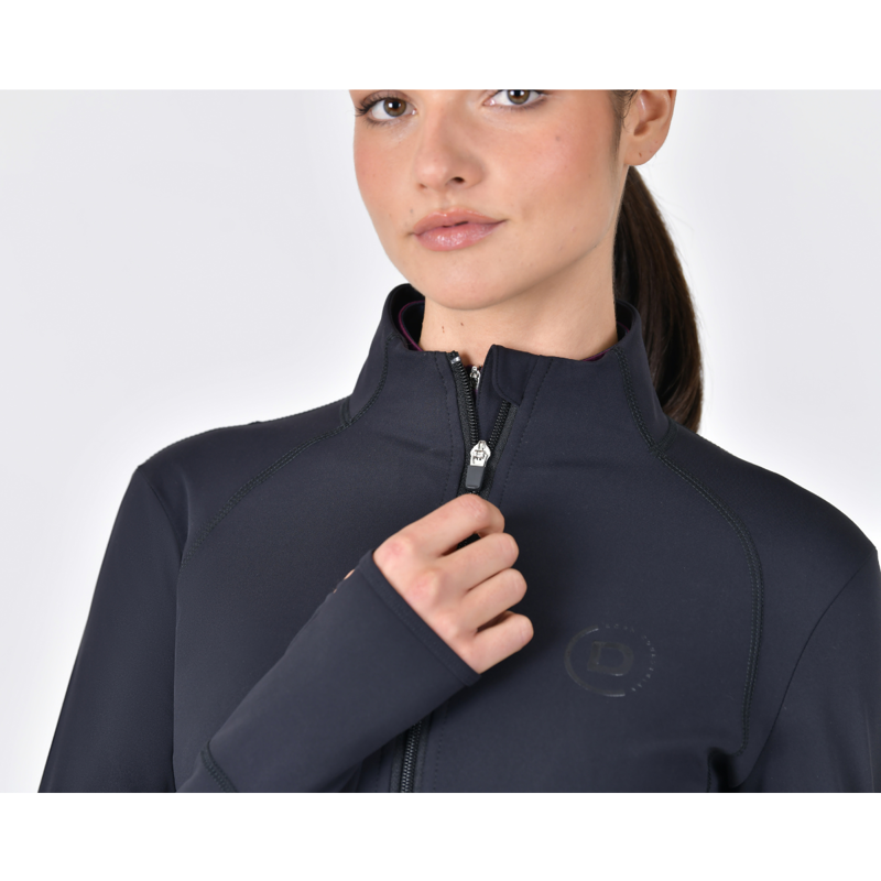 Dublin Ladies Versatile Fitted Zip Through Jacket - Black-1