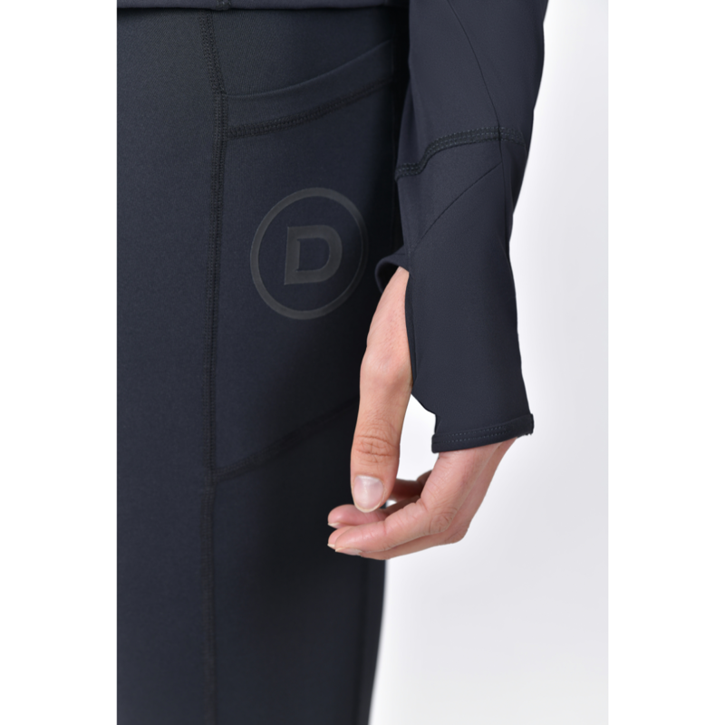 Dublin Ladies Versatile Fitted Zip Through Jacket - Black-4