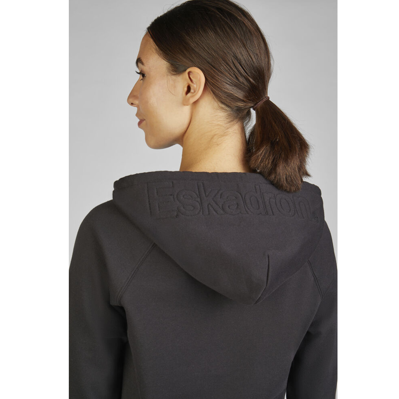 Eskadron Ladies Zip-Hood Tech-Jersey Shirt Dynamic SS24 - Black-4