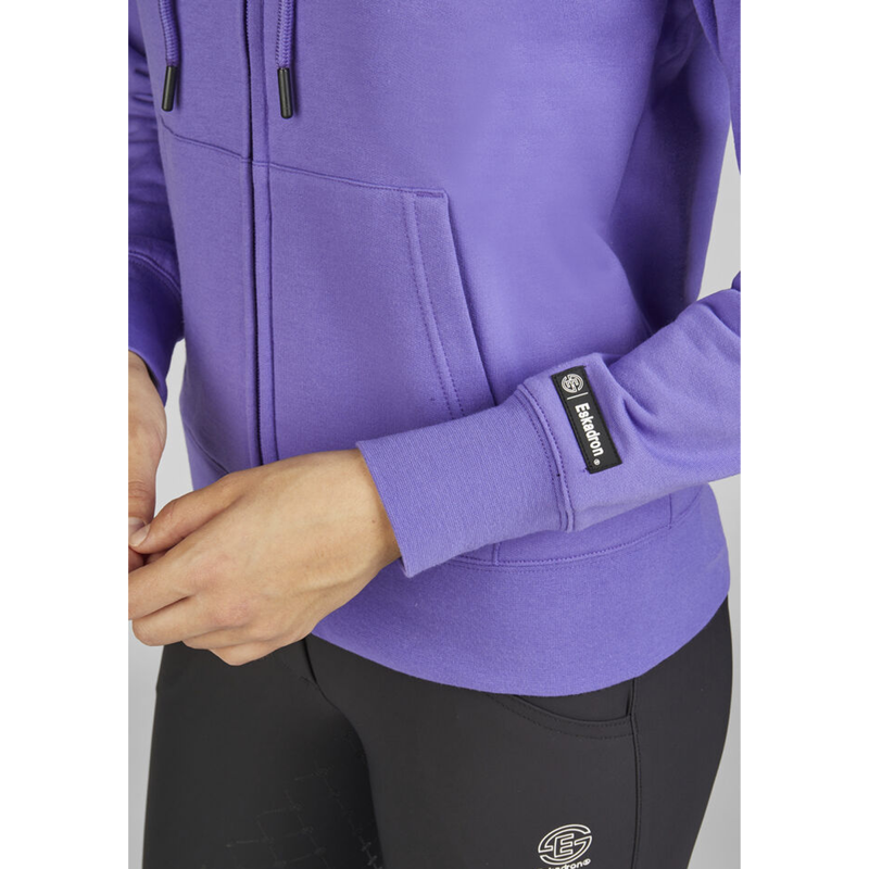Eskadron Ladies Zip-Hood Tech-Jersey Shirt Dynamic SS24 - Purple-5