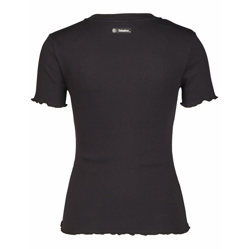 Eskadron Ladies Rib T-Shirt Dynamic SS24 - Black-1