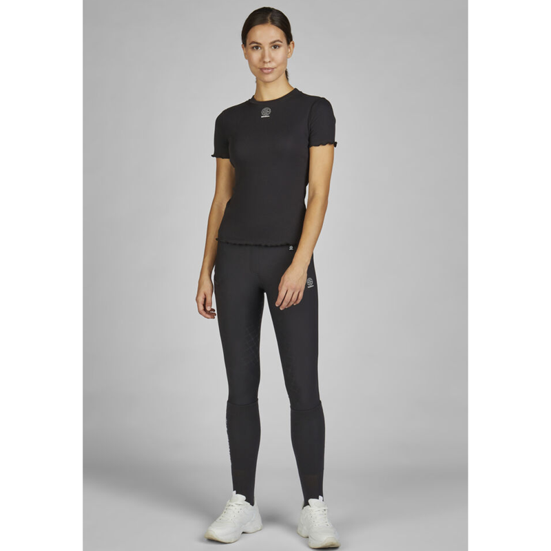 Eskadron Ladies Rib T-Shirt Dynamic SS24 - Black-5