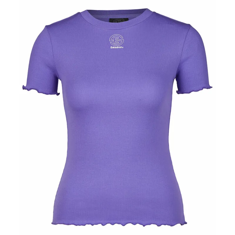 Eskadron Ladies Rib T-Shirt Dynamic SS24 - Purple