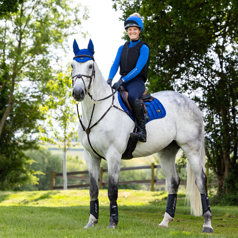 LeMieux Loire Close Contact Square - Bennetton Blue-3