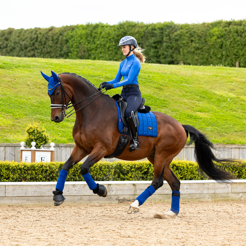 LeMieux Loire Dressage Square - Benetton Blue-6