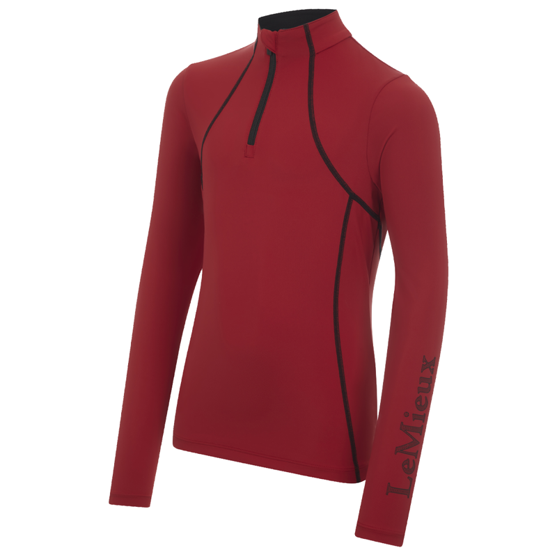 LeMieux Young Rider Base Layer - Chilli-1