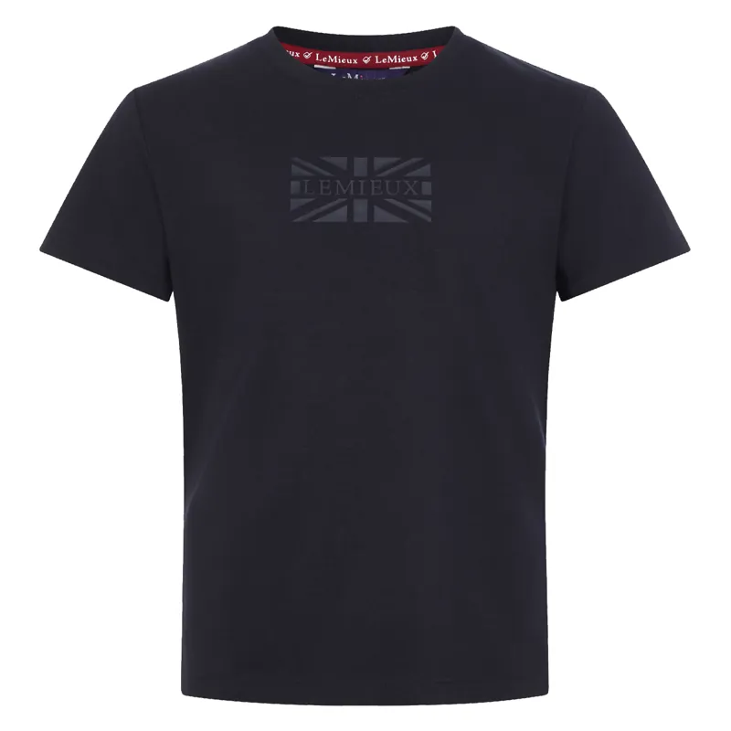 LeMieux Young Rider Union Jack T-Shirt - Navy