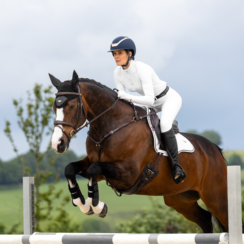 LeMieux Loire Classic GP Square - White-4