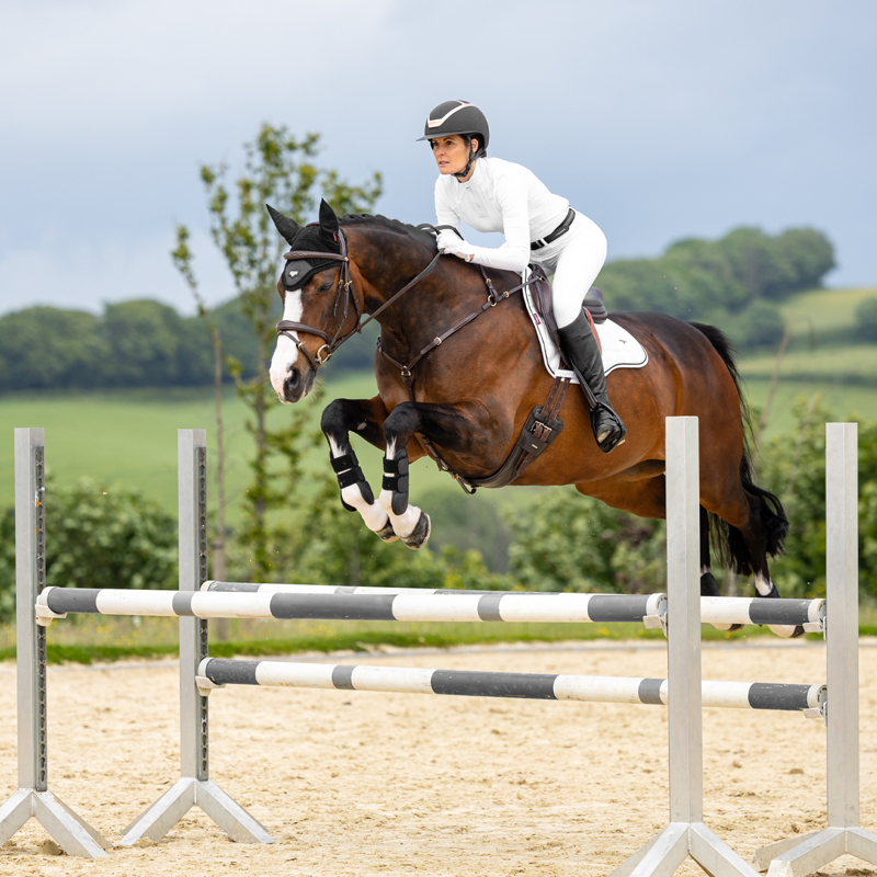 LeMieux Loire Classic GP Square - White-3