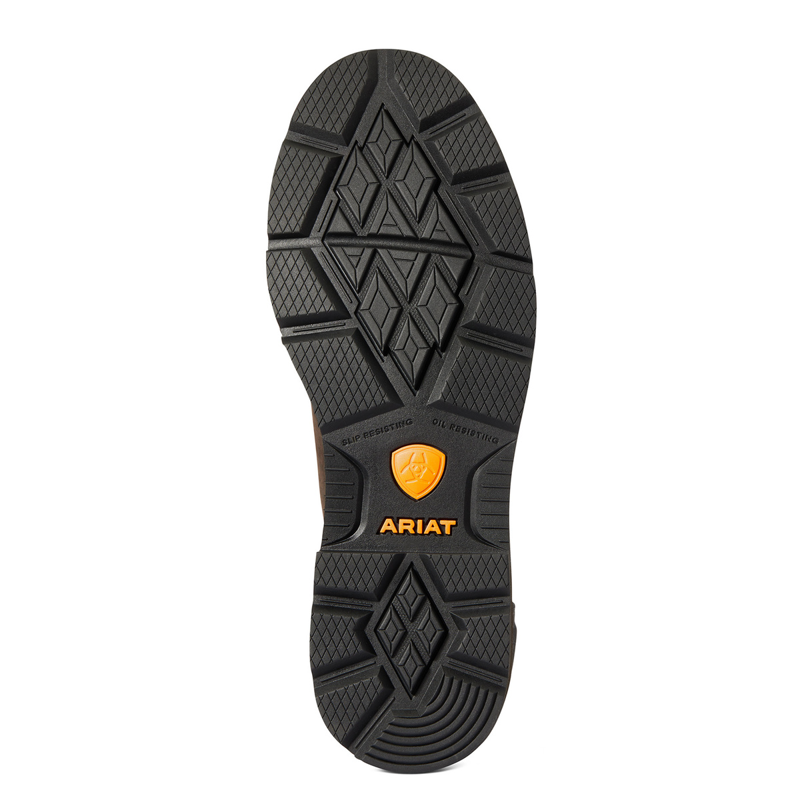 Ariat Men's Groundbreaker Chelsea XTR Waterproof Steel Toe Work Boots - Dark Brown-5