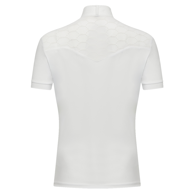 LeMieux Emily Short Sleeve Show Shirt - White-3