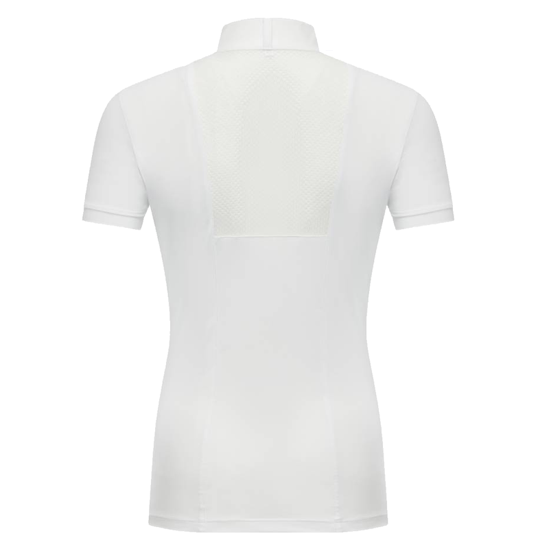 LeMieux Camille Short Sleeve Show Shirt - White-3