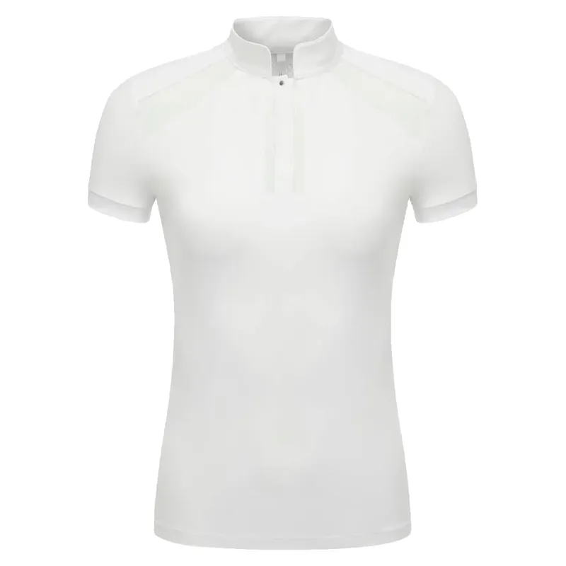 LeMieux Camille Short Sleeve Show Shirt - White