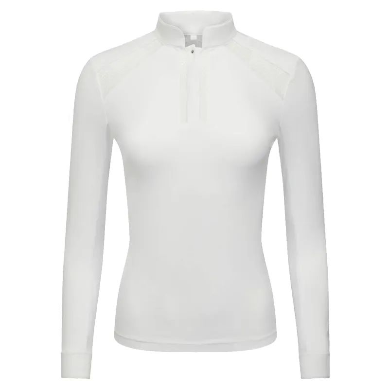 LeMieux Camille Long Sleeve Show Shirt - White