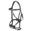 LeMieux Kudos Clear Arc Bridle - Black/Silver