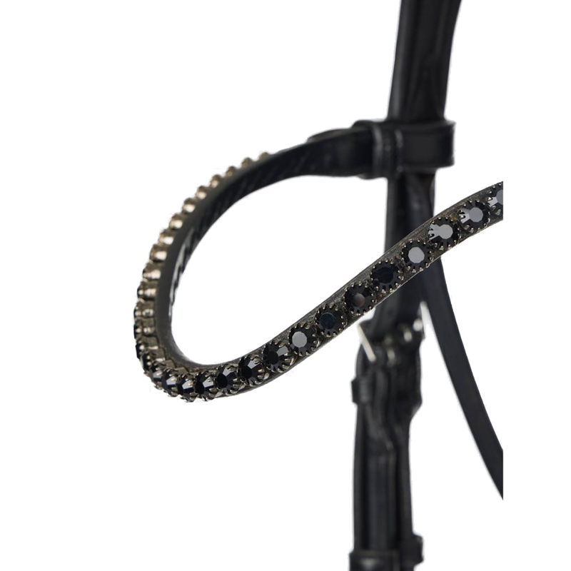 LeMieux Kudos Patent Dressage Bridle - Black-1