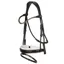 LeMieux Kudos Patent Dressage Bridle - Brown/White