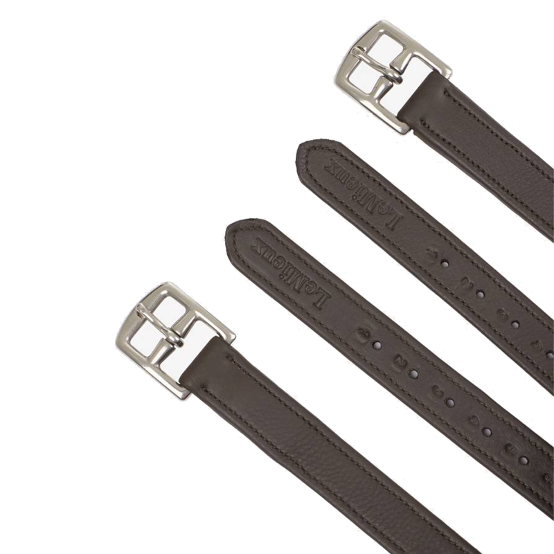 LeMieux Children's Stirrup Leathers - Brown-1