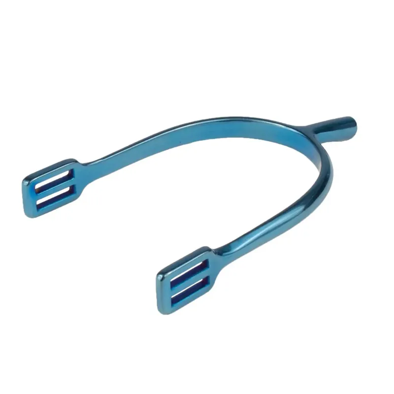 JHL Pro Steel Prince of Wales Spurs Ladies 25mm - Metallic Royal Blue