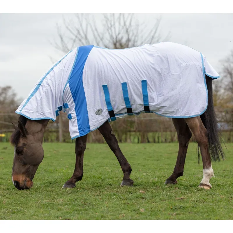 JHL Ultra Fly Relief Combo Rug - White/Blue 