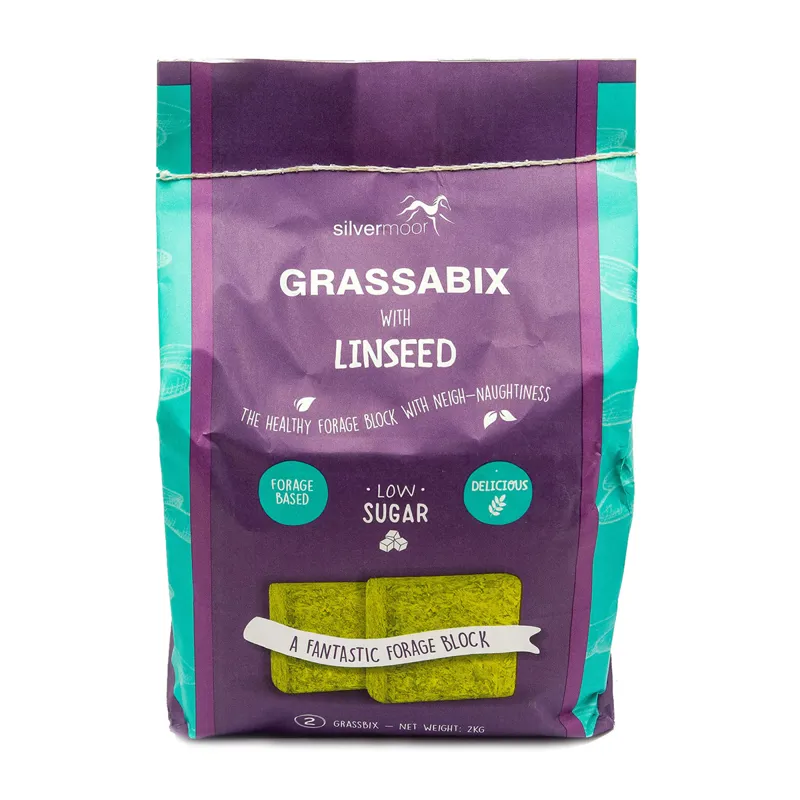 Silvermoor Grassabix Dual Pack - Linseed - 2kg
