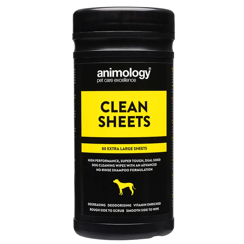 Animology Clean Sheets - 80 Pack