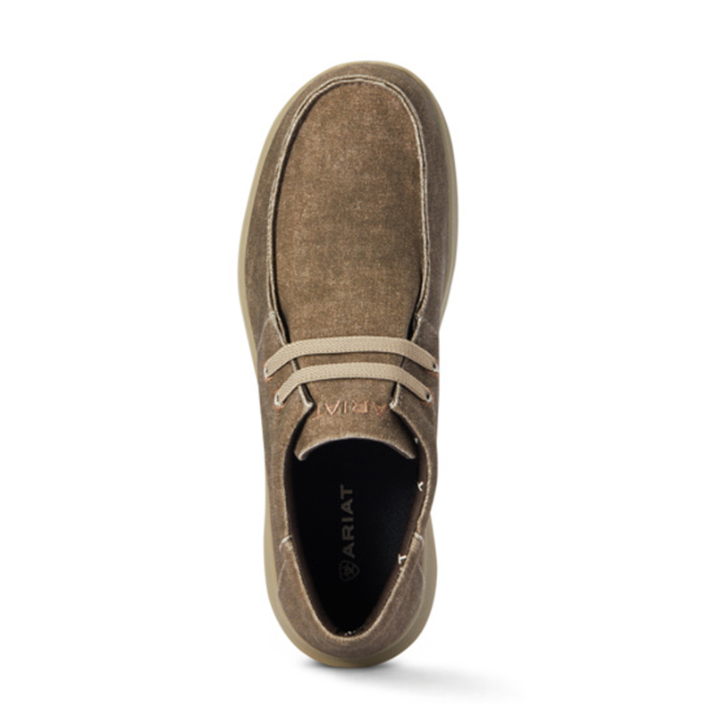 Ariat Men's Hilo Casual Shoe - Brown Canvas-4