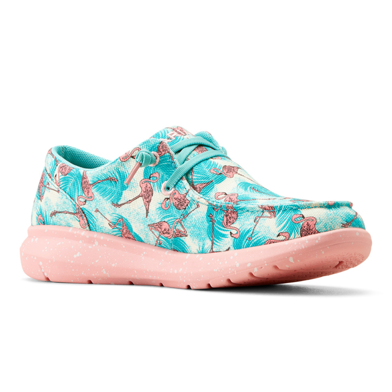 Ariat Women's Hilo Casual Shoe - Flamingo Print-2