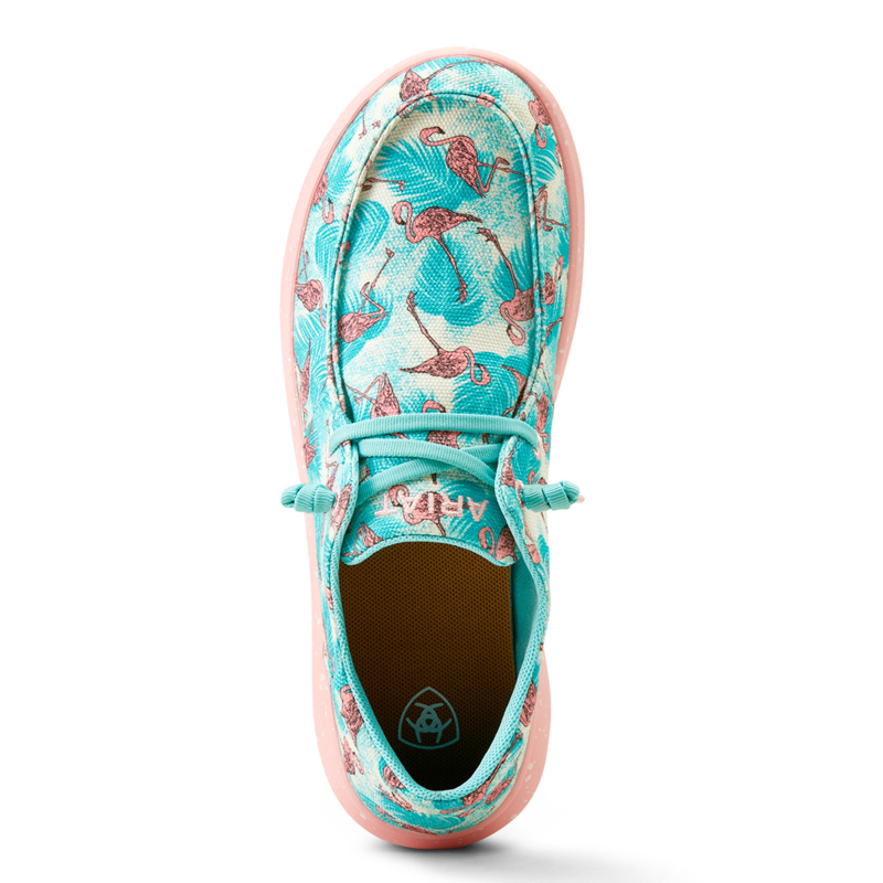 Ariat Women's Hilo Casual Shoe - Flamingo Print-5