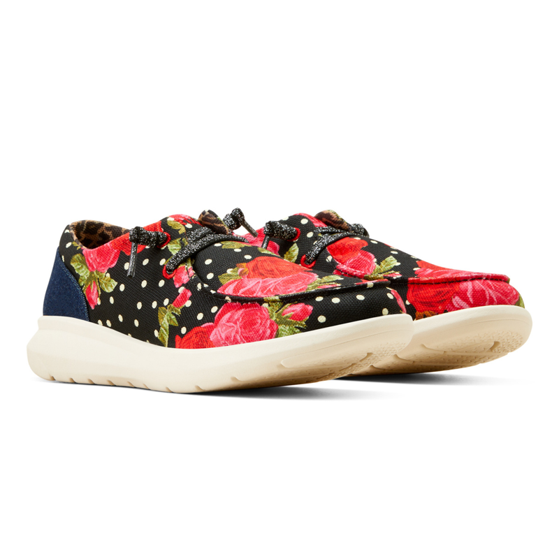 Ariat Women's Hilo Casual Shoe - Punchy Polka Dot-3