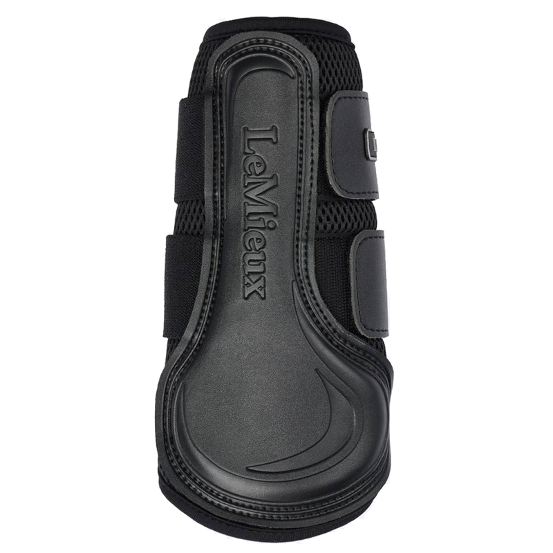 LeMieux Mesh Brushing Boots - Black-1