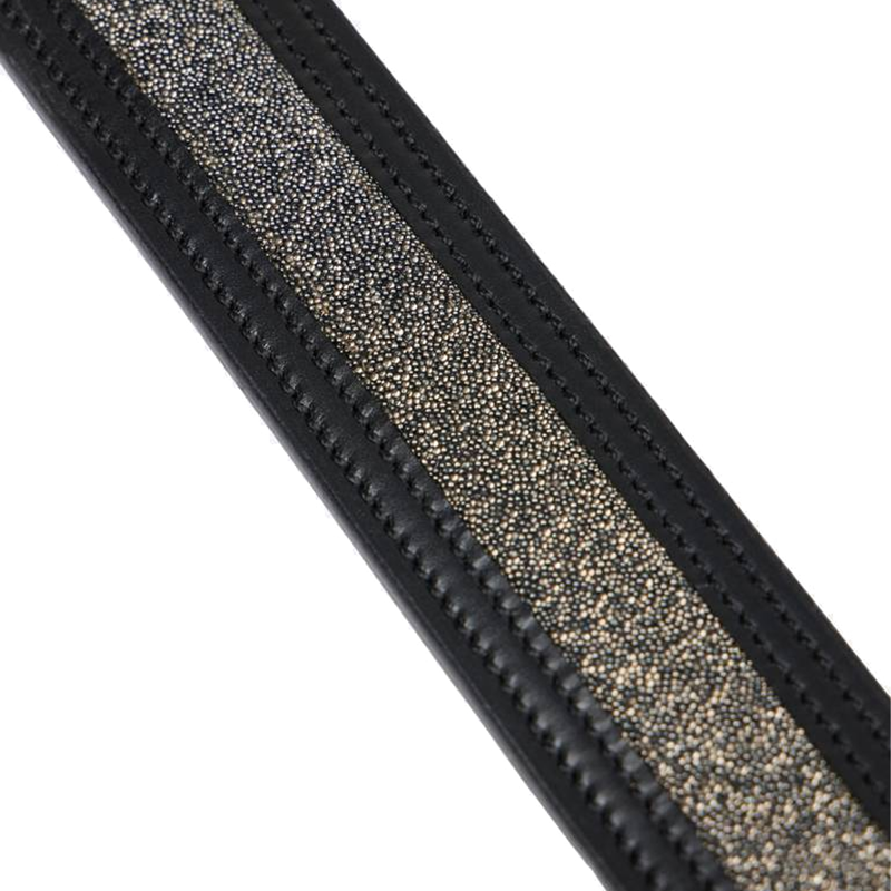 LeMieux Crystal Insert Belt - Black-1