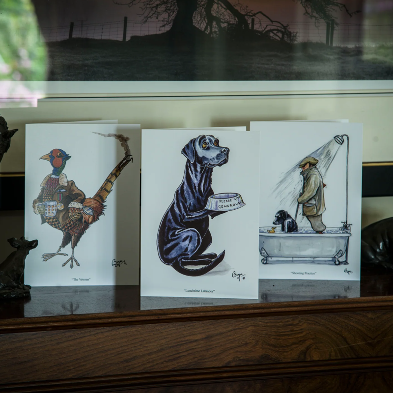 Countryside Greetings Lunchtime Labrador Card-2