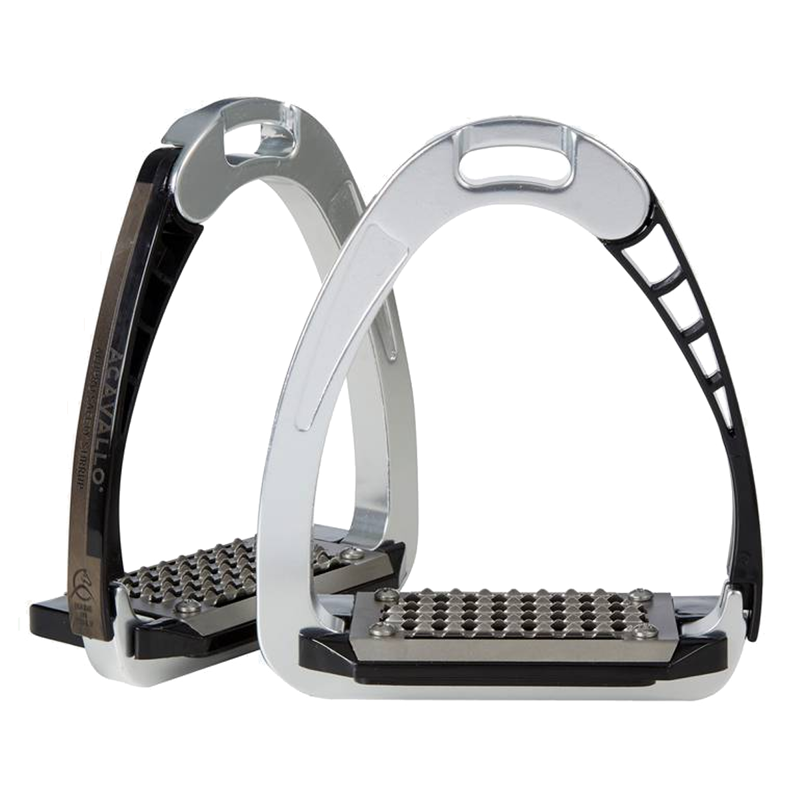 Acavallo Arena AluPro Stirrup - Silver-1
